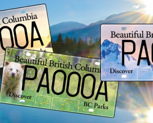 bc parks licence plates