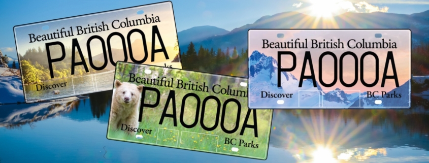 bc parks licence plates